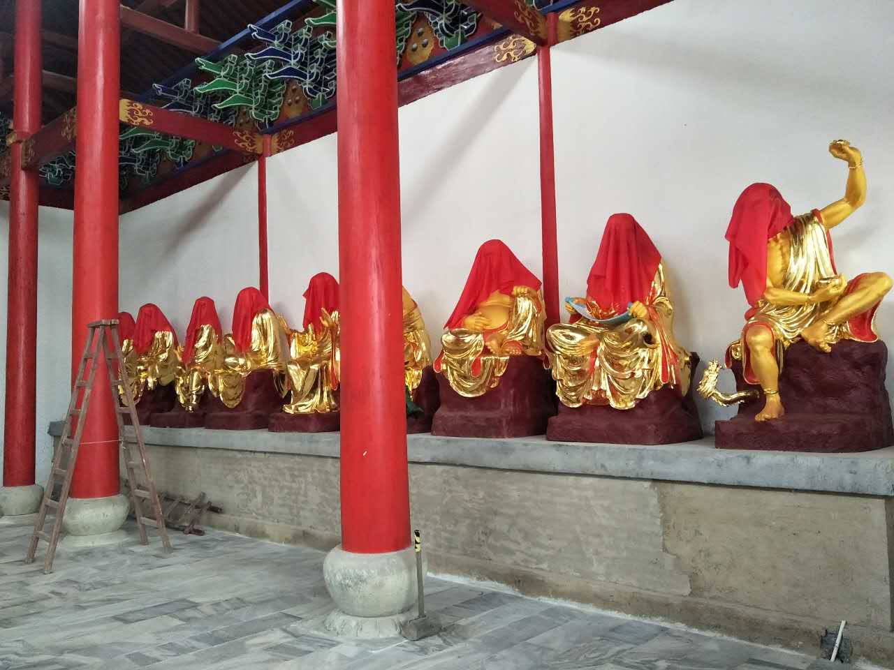 浙江常德大廣安寺佛像已建造完畢，歡迎大家進來隨喜和回向