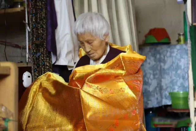 東天目山92歲念佛人坐著往生極樂世界！(圖)