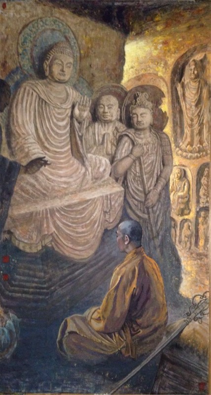 當代著名佛教書畫家李映輝佛教畫作選輯 （一）