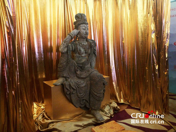 唐代木質觀音菩薩坐像回歸中國，高達1.86米
