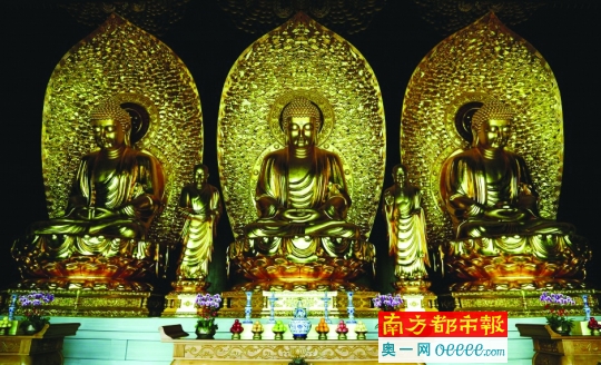 李嘉誠15億捐建寺廟開放建有76米高青銅觀音像