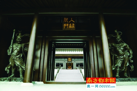 李嘉誠15億捐建寺廟開放建有76米高青銅觀音像