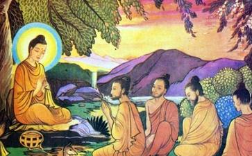 比丘討論幸福是什麼佛陀教導聽聞奧妙佛法