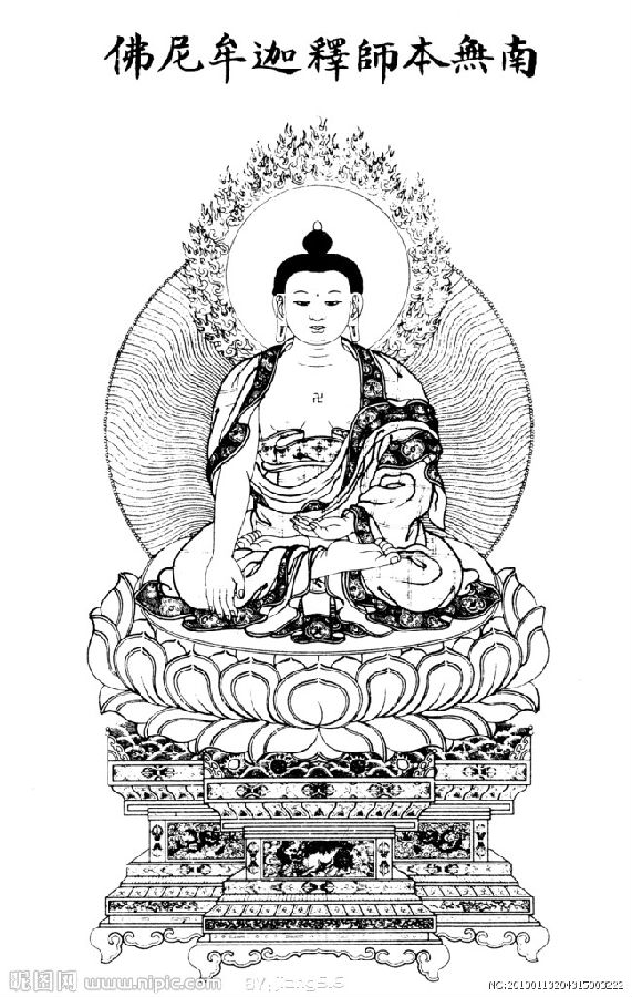 多年收集的，佛菩薩經典「白描圖譜」，珍貴收藏！