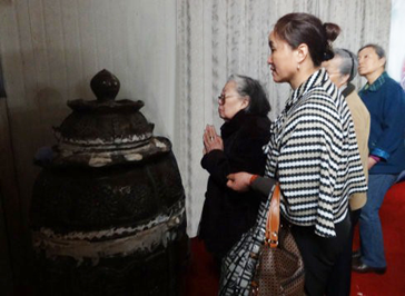 林佳楣女士參訪武漢市黃陂區石觀音寺