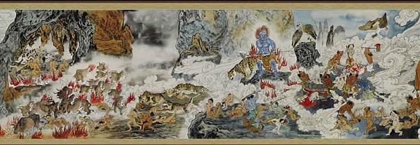 江逸子《地獄變相圖》