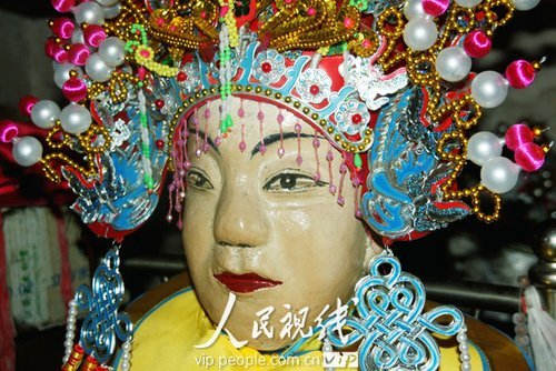 江西上饒發現真身塑像 老嫗去世20年不腐