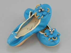 學佛網愛心鞋：雪蓮時尚休閒藍色高級女鞋