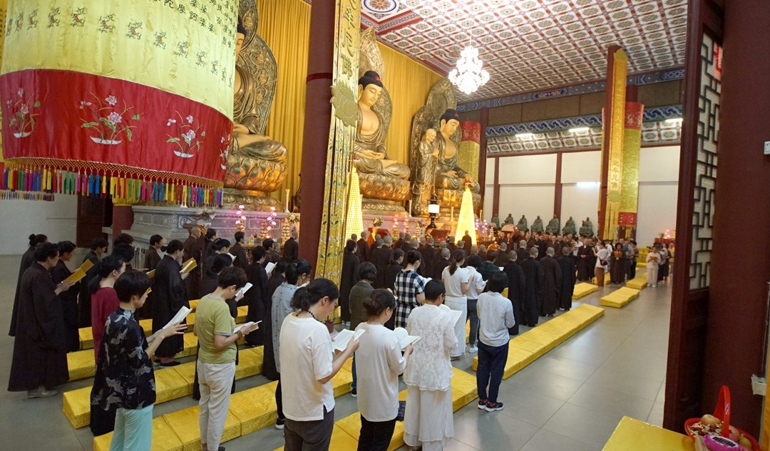 東華禪寺為全國高考生舉辦祈福法會