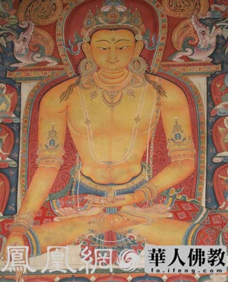 藏傳佛教中的五方佛之南方寶生如來
