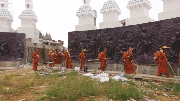 佛門映象一路西行之綿陽羅漢寺迎接108位行腳僧師父