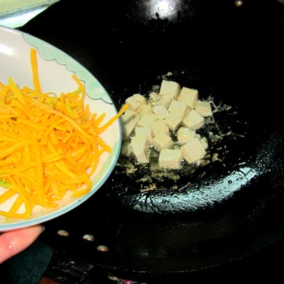 南瓜絲燒豆腐