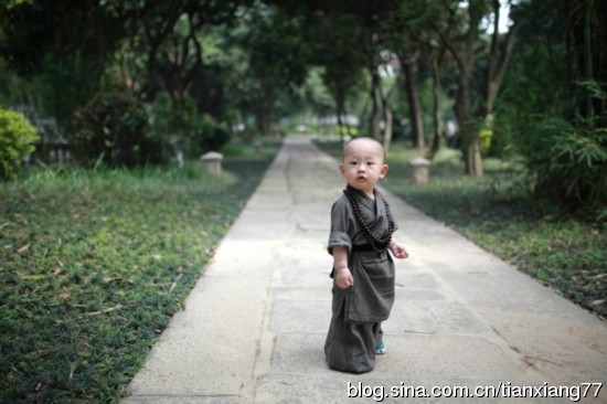 西禪寺1歲小和尚