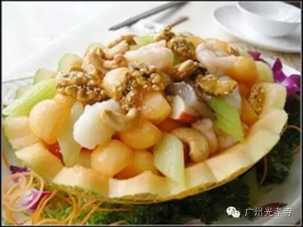 每日一素：素海鮮蜜瓜船