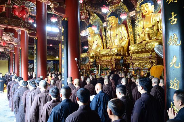 東林寺舉行慧遠大師誕辰1680周年紀念法會
