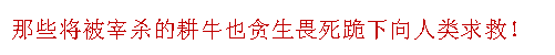 人們不吃眾生肉動物就不會再遭買賣虐待和殺害