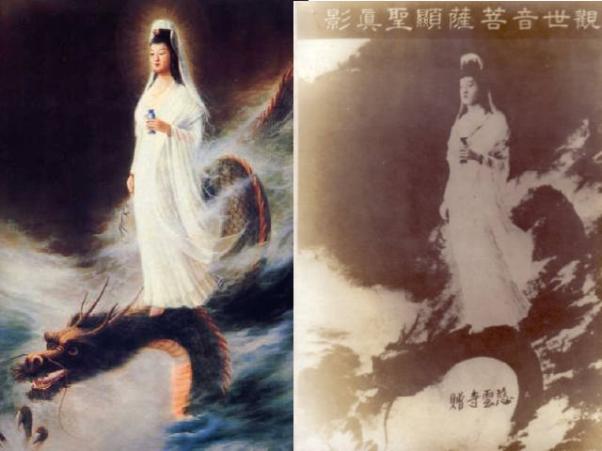 【轉】極其罕見的佛菩薩顯聖真實照片 視頻：見者信心大增