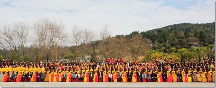 莆田南少林寺新任方丈升座