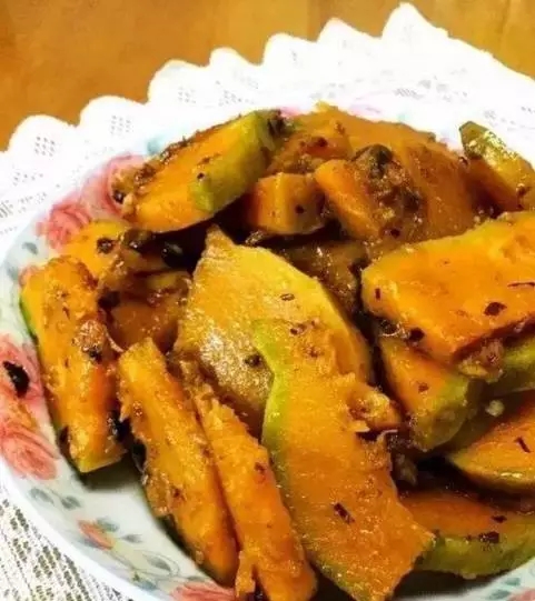 每日一素：燜南瓜