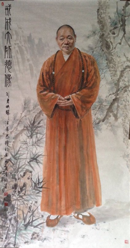 當代著名佛教書畫家李映輝佛教畫作選輯 （一）